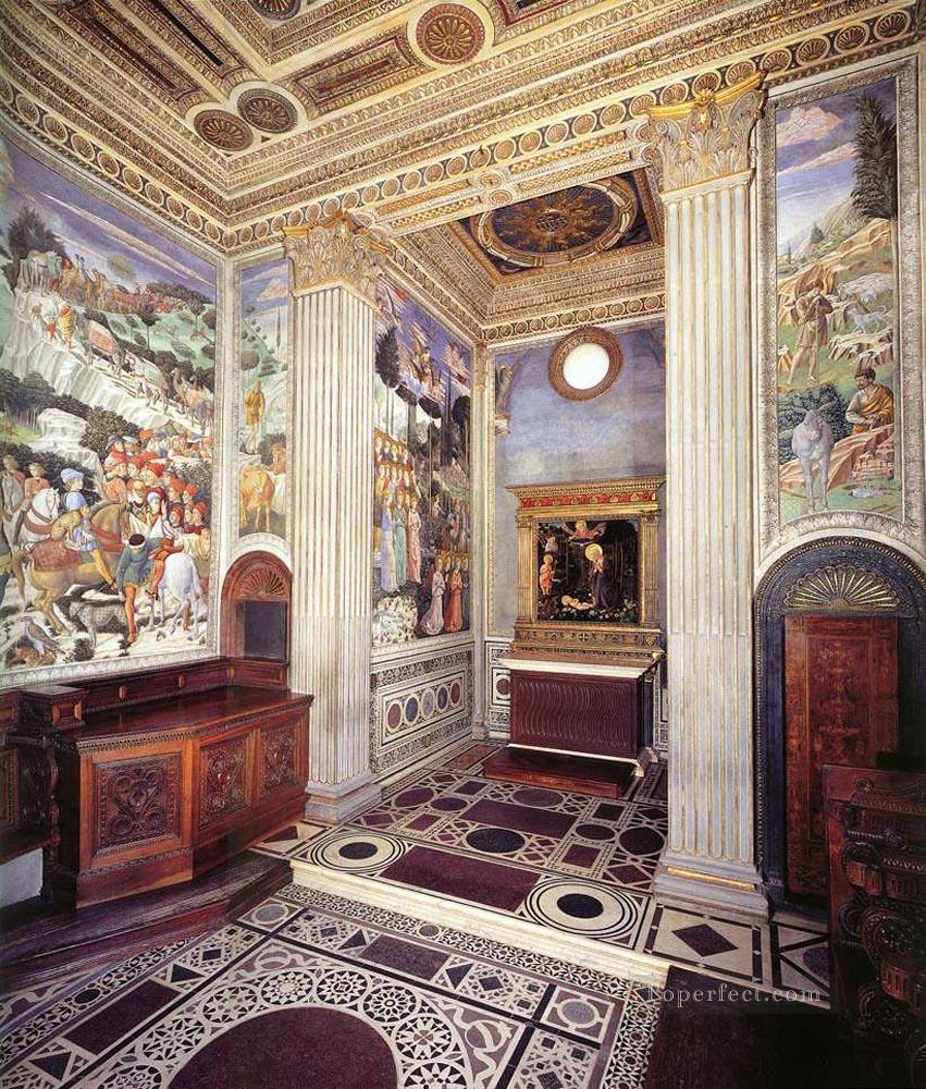 View of The Chapel Benozzo Gozzoli Oil Paintings